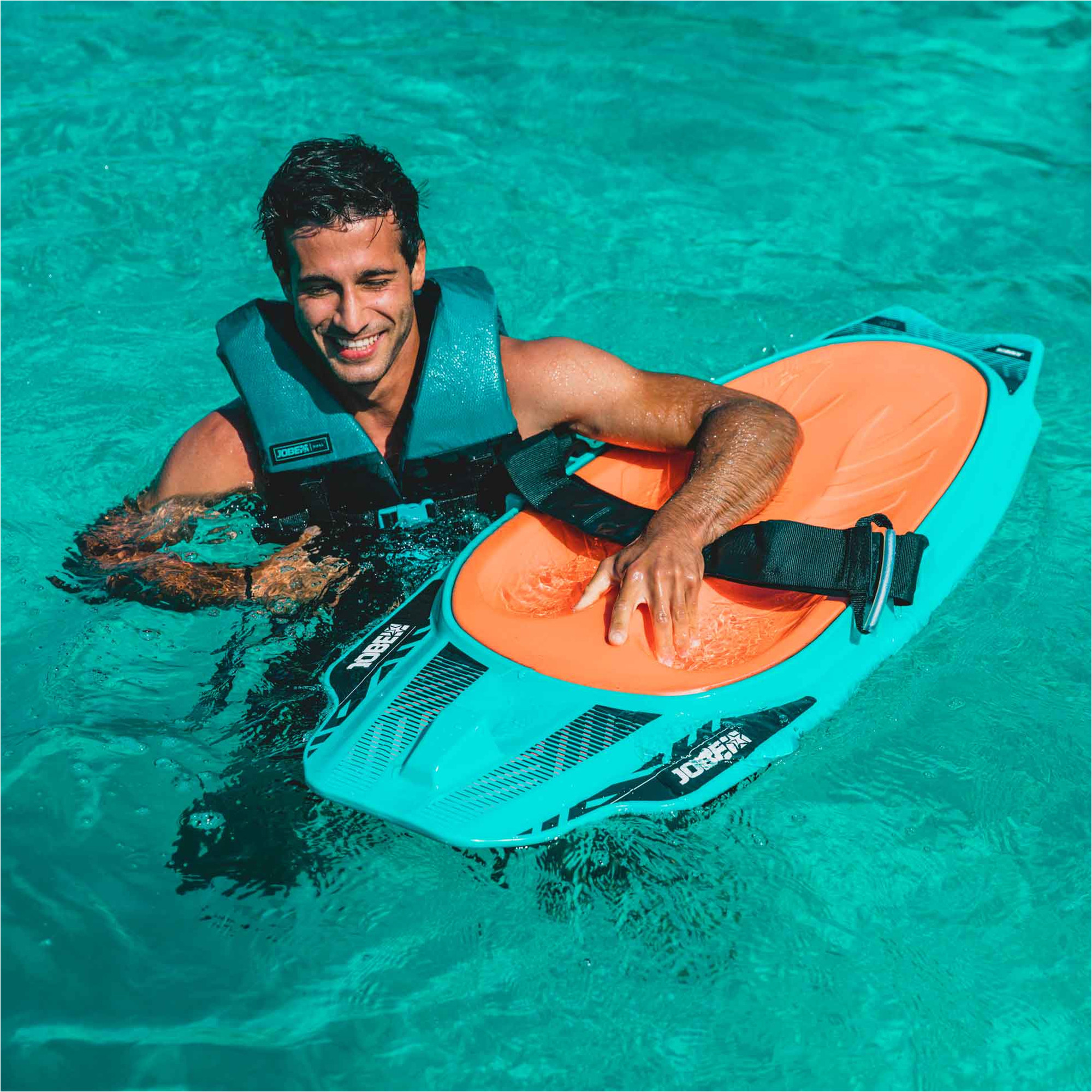 2024 Jobe Slash Kneeboard 252522002 Teal Boardsports Bodyboarding